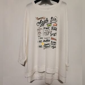 (5x$20) Apple Pie Plus Top / Size 2X